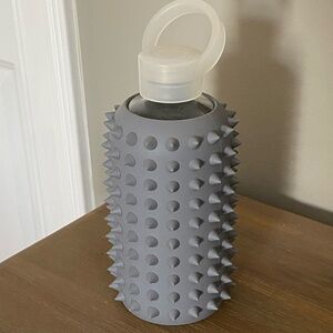 Gray spiked BKR water bottle little 16 oz. I’m great used condition.